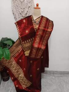 Songket silungkang set couple full kristal premium