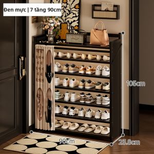 ZHUSHANXIA | Giá Đỡ Giày Chống Bụi Không Cần Lắp Ráp