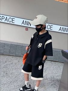 Quần áo hè thời trang bé trai 18-50kg từ 6-14 tuổi mẫu polo B. Đồ bộ bé trai set đồ bé trai bộ quần áo mùa hè