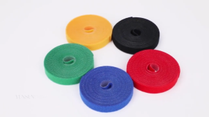 5m*10mm Reusable Cable Tie Velcro Tape Back to Back Hook and Loop Self-Adhesive Wire Organizer Strap