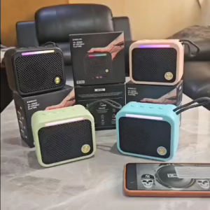 ERRLY Speaker Bluetooth M300 Wireless Super Bass 8W High Power Stereo LED RGB Signature Sound & True Stereophonic