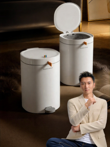 Joybos | Luxury Durable Large Capacity Trash Bin With Lid