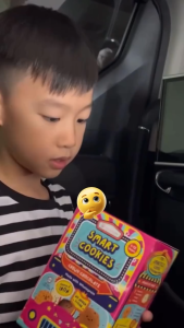 HARUPLATE - SMART COOKIES CHEWY CHOCOLATE / HALAL CERTIFIED / SOURCE OF IRON / NO ADDED SUGAR