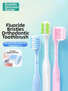 PROTEFIX | Orthodontic Use Soft Bristle Toothbrush