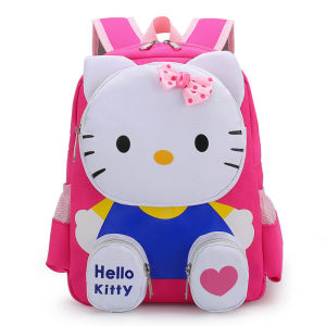 Halloween Christmas 2024 new kindergarten childrens backpack Kawaii cartoon animation Hello kitty backpack first grade small school bag