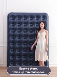 [Clearance sale]Inflatable Air Beds 6 Sizes to Choose Inflatable Travel Air Camping Beds Fast Inflating Convenient storage