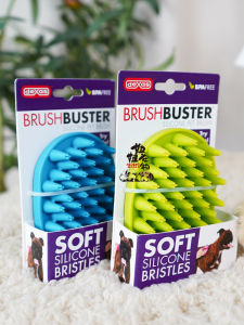 Soft Silicone Bath Brush Massage Comb for Cats And Dogs Comfortable Cleaning Tool to Remove Loose Hair Pet Grooming Tool