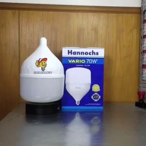 Lampu Bohlam LED Hannochs Vario 70 Watt Cahaya Putih SNI Resmi Original
