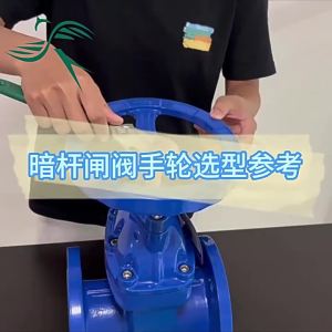 MEINWAY | Dark Stem Gate Valve Wheel with Hexagonal Inner Hole