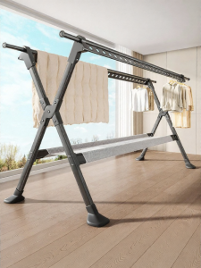 XUNHUAI | Indoor Outdoor Foldable Clothes Drying Rack