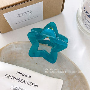 Mini Star คลิปหนีบผมรูปดาวขนาดเล็ก ทรงครึ่งหัว คลิปหนีบผมรูปฉลาม คลิปหนีบผมสำหรับผมข้างหลังหัว ตกแต่งผมที่อเนกประสงค์