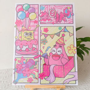 Đạo Cụ Dán Kim Cương Cao Cấp DIY Thủ Công Cho Bé Gái Khó Khăn Đồ Chơi Sáng Tạo Nghệ Thuật Thủ Công Đồ Dùng Học Tập