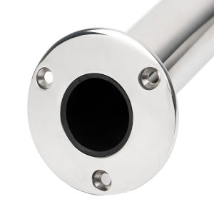 15 ° /30 ° /90 ° เรือสแตนเลส Heavy Duty Cast ผู้ถือ Rod ตกปลารอบ PVC ด้านในอุปกรณ์เรือ Marine ฮาร์ดแวร์