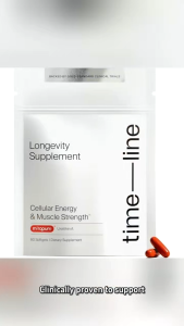 Timeline Mitopure Urolithin A 60 Softgels | Clinically Proven Cellular Renewal & Healthy Aging