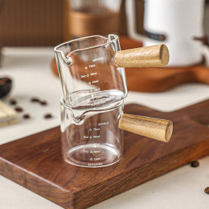 MEIDI | INS Style Double Spout Double Scale Mini Milk Jug