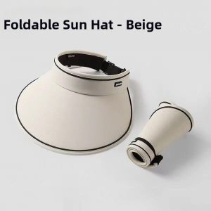 UV Protection Sun Hat With Wide Brim Foldable