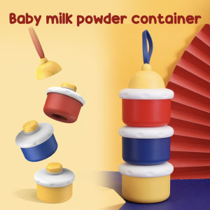 3-layer Milk Powder Box Stackable Container Baby Food Milk Powder Storage Milk Powder Dispenser Box