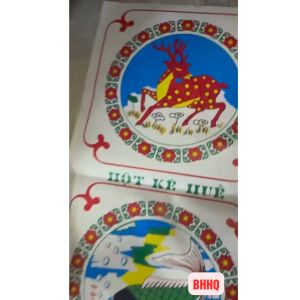 Bộ bầu cua cá cọp Phát Đạt - Phát Lộc hạt xốp chơi tết gia đình họp mặt.