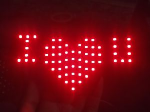 Stoplamp running Vario LED new I ❤️ U