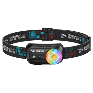 Smiling Shark | Ultra-bright Long-lasting Red Sensing Headlamp for Fishing