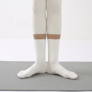 Yoga Socks Children Non Slip Professional Womens Toe Socks Fitness Yoga Socks Non-Slip Floor Socks Adult Pilates Socks