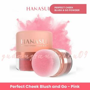 Hanasui Perfect Fit Setting Powder - Bedak Tabur Halus Ringan Natural Coverage Menyerap Minyak Berlebih Mengandung Vitamin E Anti Polusi All Skin