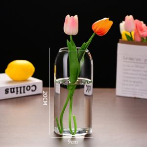 Lọ Hoa Thủy Canh Bằng Kính Hiện Đại Trang Trí Bàn Làm Việc Dùng Cho Tiệc Cưới Trang Trí Nhà Cửa Lọ Hoa Thủy Tinh Pha Lê