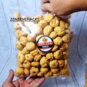 KUE SOES COKELAT 500GR SOES COKELAT KILOAN LUMER ZENZEN SNACKS