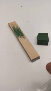 Knife Sharpening Leather Strop Polishing  Genuine leather 25mm With Aluminum alloy Blank 4mm Thickness