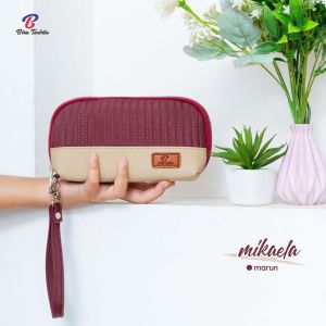 MIKAELA POUCH BY BIRU TSABITA POUCH DUA WARNA TERBARU