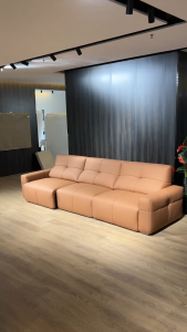 MERAKEE Full-Grain Genuine Leather Electric Recliner sofa 2/3/4 Seater Color Solution Living Room Furniture XC8840