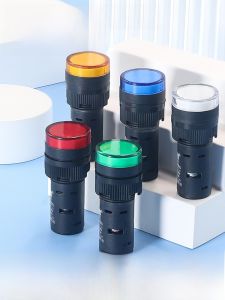 Power Supply Operation Indicator LED Signal Light AD16-16DS Small 16 Hole Punch for Electric Box Explosion Proof Lighting