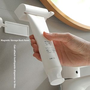 LEYIX LIFE | Dustproof Lidded Toothbrush Holder Drill-Free Electric Compatible Bathroom Organizer