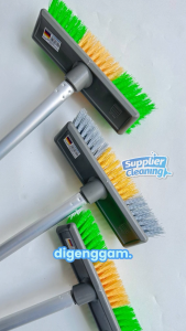 Sikat Lantai Nagata 833/ Sikat Dorong Gagang Panjang - Sikat WC Kamar Mandi