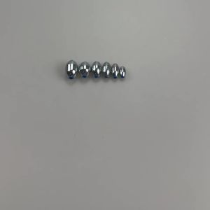 Topranc Olive Shape Sinker Fishing Weights Plastic Inner Through Hole Fishing Sinkers 3g/6g/9g/12g/15g/20g