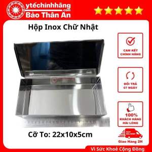 Hộp Chữ Nhật Inox Cỡ Nhỏ Trung To Sản