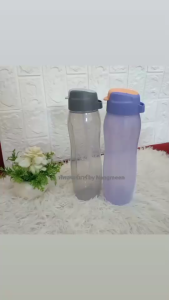 Tupperware รุ่น ขวดน้ำ Slim Eco Bottle with straw 750ml (เลือกสีได้)