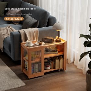 DONGMU | Portable Side Table for Tea and Storage