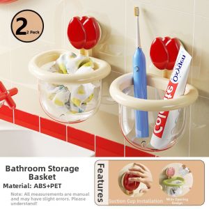 TAOKOU | Suction Cup Bathroom Towel Rack