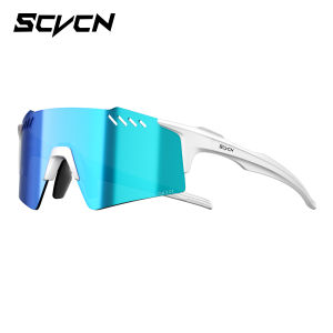SCVCN Photochromic UV400 Sunglasses Driving Bicycle Eyewear Outdoor Sports Bike Cycling Glasses MTB Climbing Glasses Men Women