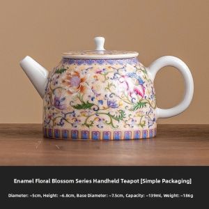 SHUANGYU | High-Quality Ceramic Chinese Tea Pot Large Capacity Home Use Tea Pot