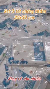 Set 3 lót chống thấm 30x30 cm