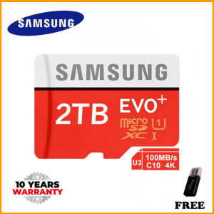 100% Original (Free Card Reader) (Free Shipping) SANSUNG-unidad flash SD Clase 10 128GB 256GB 512GB 1024GB 1TB 2000GB  SDHC SDXC tarjeta de memoria de UHS-1 256GB 64GB 100 MB/s Envío Gratis