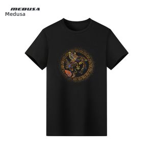 MEIDUSA | Studded Casual Short Sleeve T-shirt