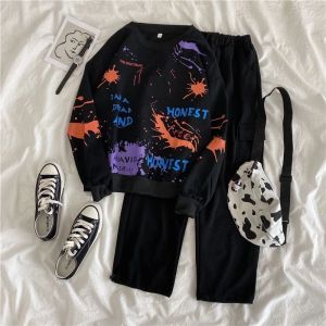 HONEST SETELAN BAJU WANITA REMAJA/ SET DEWASA OLAHRAGA TRENDY TERBARU 2024/ One Set
