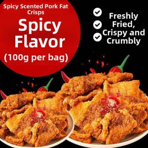 Savory Crispy Pork Fat Snacks