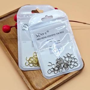 MNFT 120 PCS Easy Spin Lure Fishing Tackle Making Sea Fishing Buckle Spinner Clevis Spinnerbait Fishing Clevis Brass Clevis