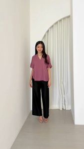 Severli Eve Crinkle Blouse | Blouse Wanita