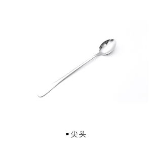 Innovative Long Handle Stainless Steel Coffee Spoon Creative Stirring Soup Spoon Ice Spoon for Office Use PISSA Brand