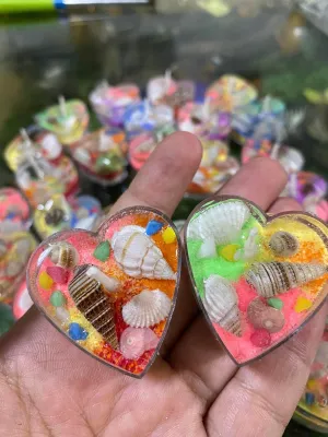 เทียนเจล หัวใจ ชิ้นละ 10 บาท